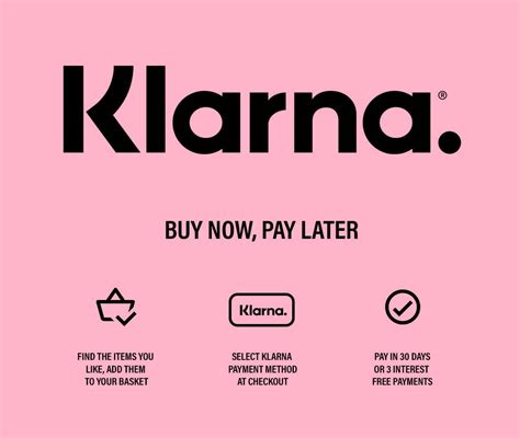 Financing with Klarna .